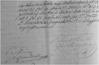 Nomina regia di don Riccardo Porro fu Vito Nicola a Regio Sindaco di Andria nel 1838
