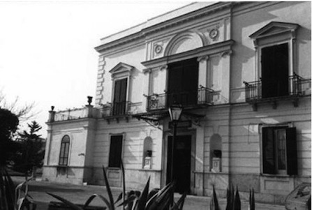 Villa Porro-Pastore appartenuta a Riccardo e Maria Teresa, cugini del Conte e Senatore Onofrio Iannuzzi e del Conte Spagnoletti Zeuli